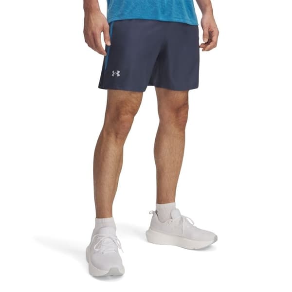 Shorts - UNDER ARMOUR - Launch - Blå - Snabbtorkande - 90% återvunnen polyester