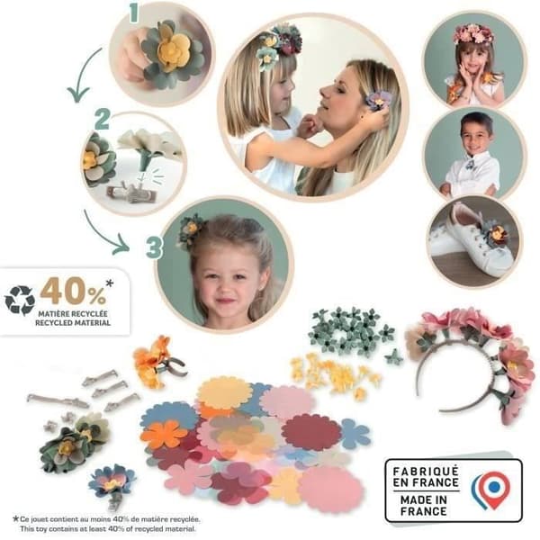 SMOBY - Smoby Créa - Blommor Smycken Påfyllning - från 3 år