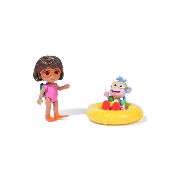 Dockor - SPINMASTER - 6073670 - Dora och Boots - Simtillbehör - 9 cm, 3+ år