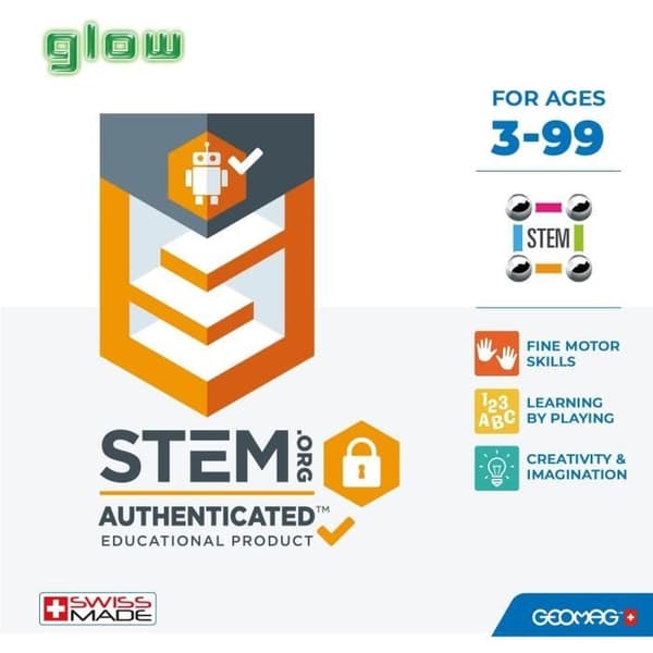 GEOMAG - Miljövänlig 60 st Glow