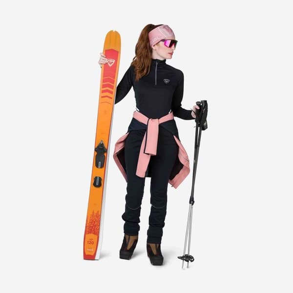 Damsouspull 1/2 zip Rossignol Poursuite