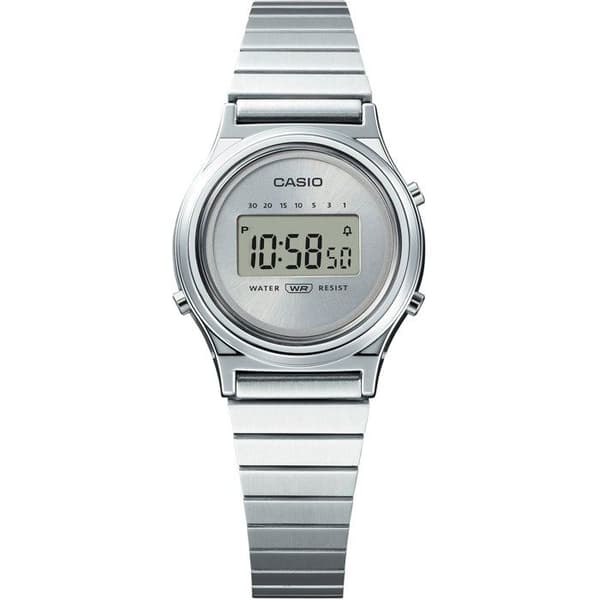 Klocka - CASIO - LA700WE - Unisex - Vit - Kvarts - Digital