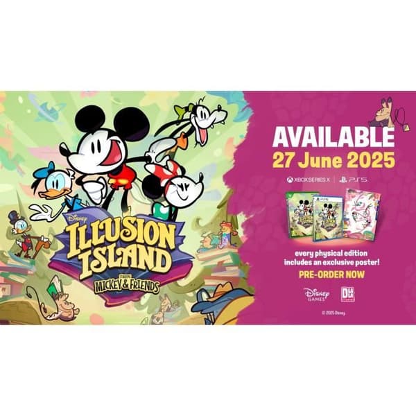 Disney Illusion Island med Mickey och Vänner - PS5-spel