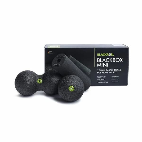 Massageboll - Blackroll - Mini paket - 1 rulle - 2 bollar - One size