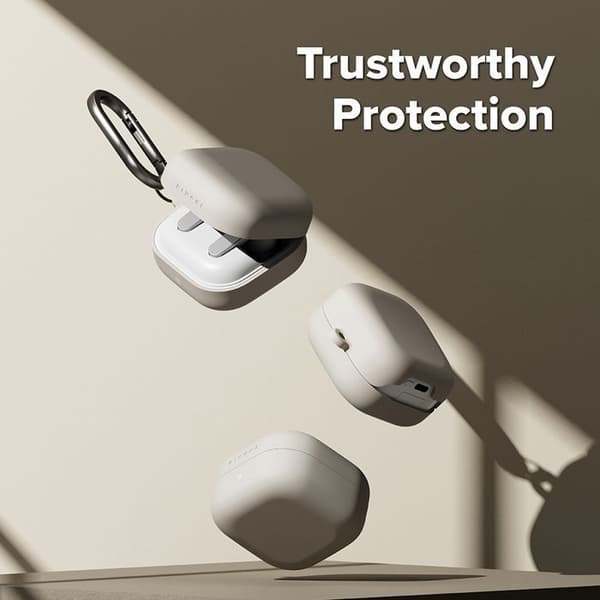 Ringke Silikonfodral för Samsung Galaxy Buds 4 Pro - Sten