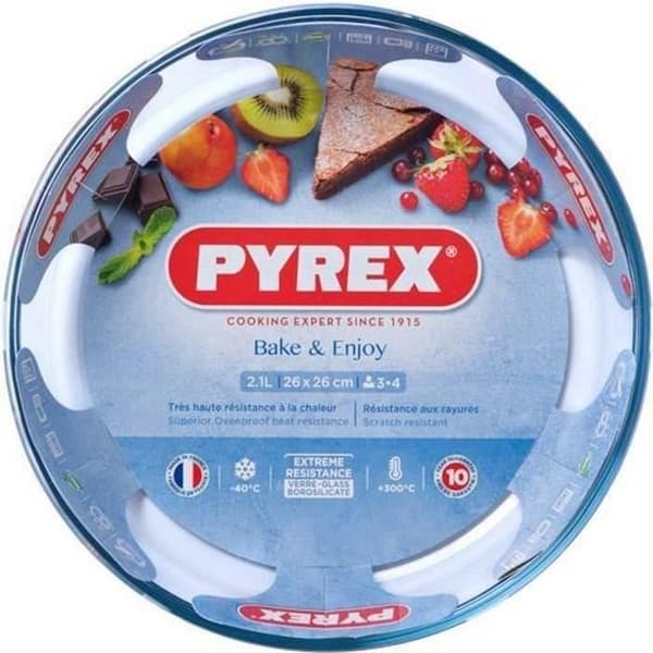 Moule à manqué - PYREX - 1450155 - I borosilikatglas - 26 cm