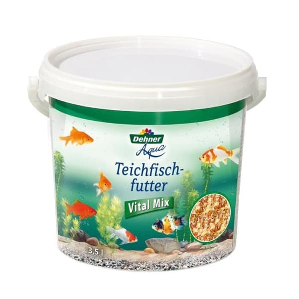 Dehner Aqua Komplettfoder för Fiskar Vital Mix, 3,5 l - 1144187