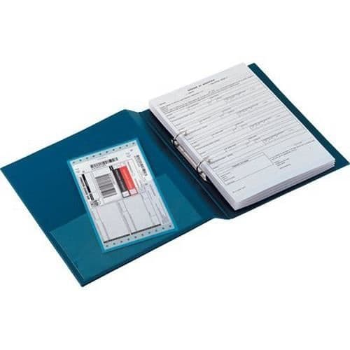Ringbindare - SEI Rota Stelvio - A4 - Ringar 2,5 cm - Blå