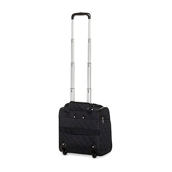 AmazonBasics kompakt svart vadderad kabinväska