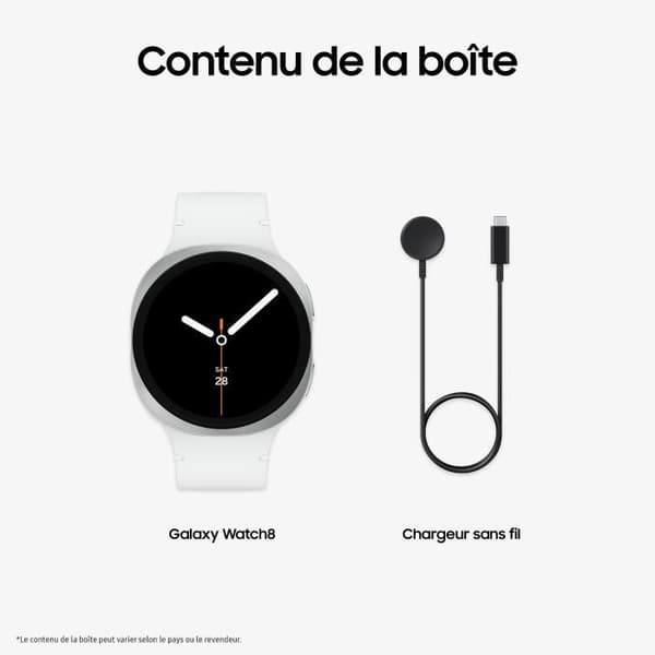 Samsung Galaxy Watch8 Bluetooth-ansluten klocka 44mm Silver