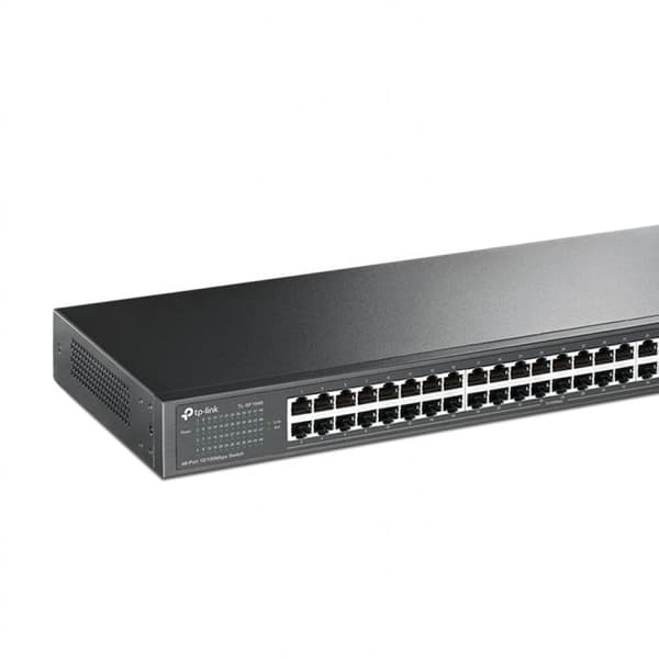 Switch - TP-LINK - TL-SF1048 - 48 portar - Icke-hanterad - Rackbar