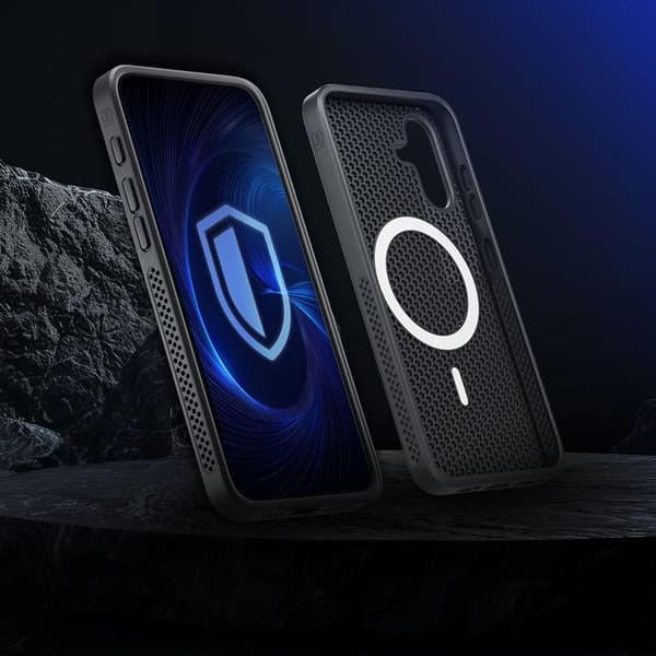 Telefonfodral - 3MK - MagCase - iPhone 16 - Kylning - Halvstyv