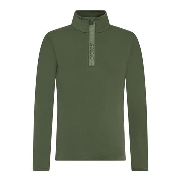 Flicktröja 1/4 zip Protest Refabrizoy - timjan