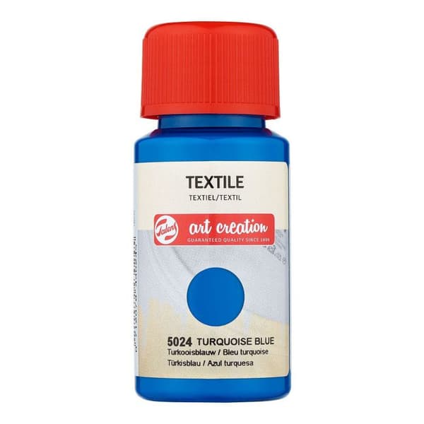 Textilfärg - turkosblå - Talens Art Creation - 50ml