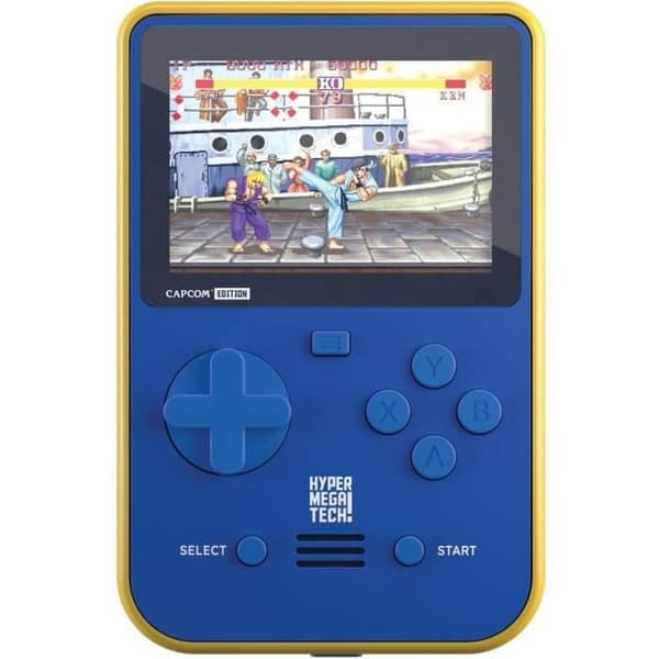 Retrogaming-konsol - BARA FÖR SPEL - Capcom Super Pocket - 12 integrerade klassiska spel - Evercade-kompatibel