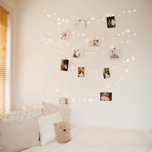 Ljusgirland - Lights4fun - 100 LED - Varmvit - 8m kabel - Inomhus