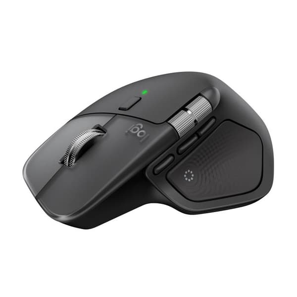 Logitech trådlös mus MX Master 4 för Mac Svart sidereal