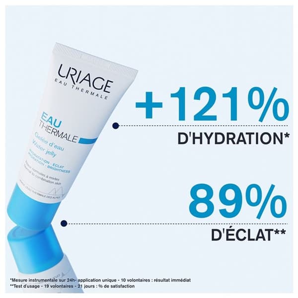 Uriage termalvatten gelé vatten fuktighetskräm och skyddande 40ml