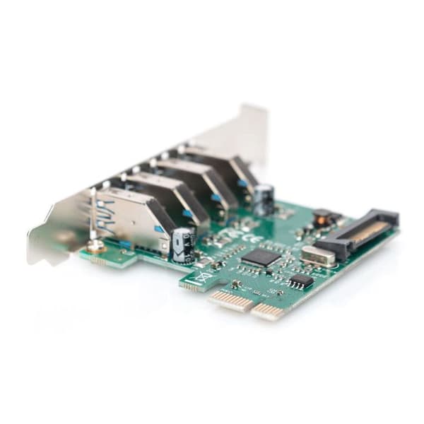 USB-adapter - Digitus - DS-30221-1 - Intern - PCI-E - 4 portar USB 3.0
