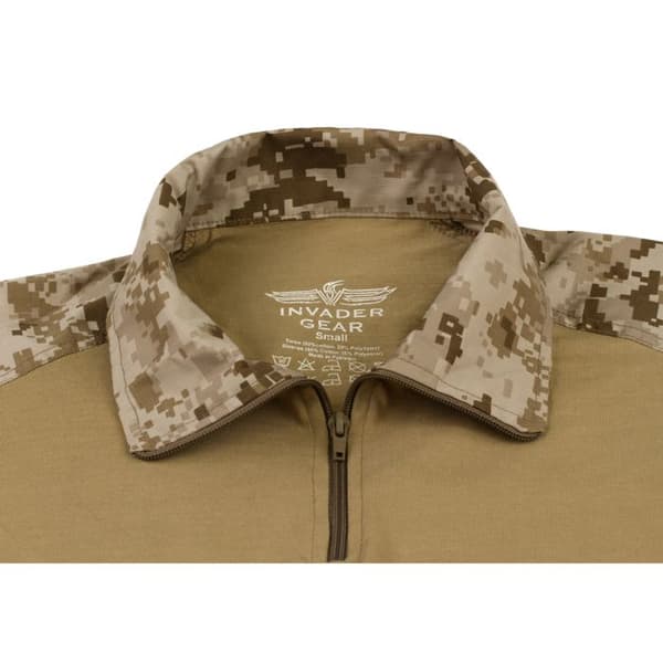 Långärmad stridsblus Invader Gear - marpat öken