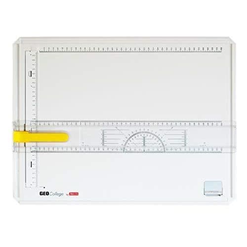 Aristo College Board A3 Plast Ritbräda - Vit