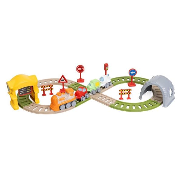 Chicco 00012343000000 Färgglada fordon och spår