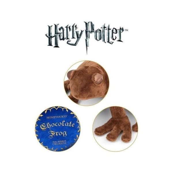Harry Potter Chokladgroda Plyschfigur - Blå/Brun