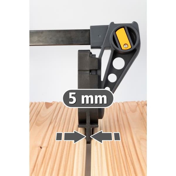 wolfcraft - Handledsklämma för terrassinstallation - Öppning 450 mm - ref. 6985000