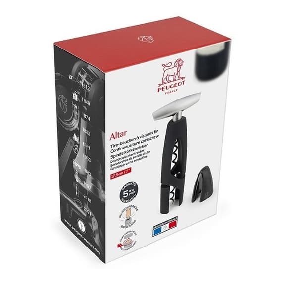 Altar Black korkskruv - PEUGEOT - Korkskruv - ABS - Längd: 17 cm