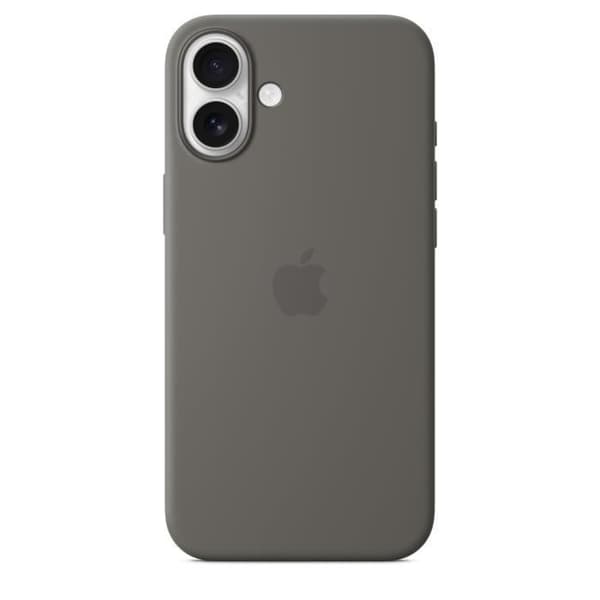 APPLE iPhone 16 Plus - Silikonskal med MagSafe - Stengrå