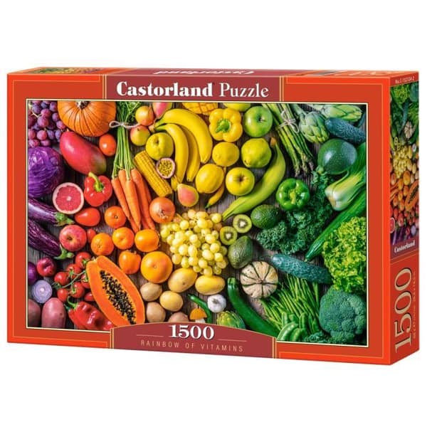 Castorland Regnbåge av Vitaminer - 1500 delar