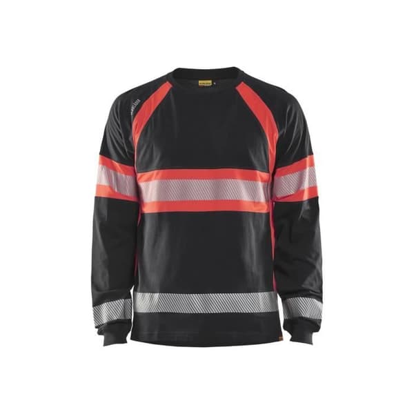 Högsynlighets långärmad T-shirt Blaklader