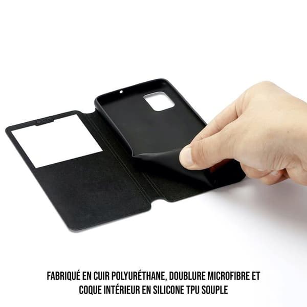 WE Etui folio CLASSIQUE XIAOMI MI 11 Svart