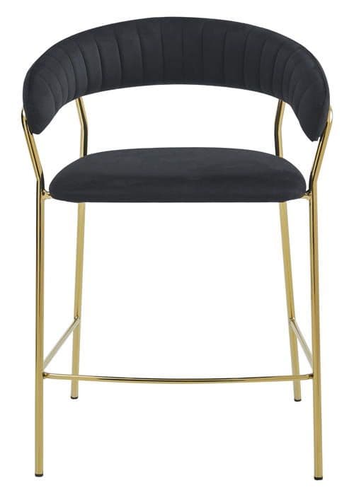 Barstol BADIA – Elegans och Komfort Barstol i sammet
