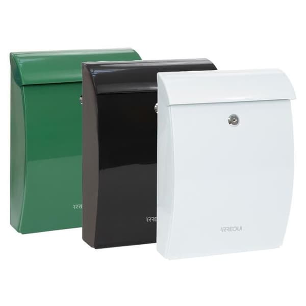 Postlåda - ARREGUI - Mininova E5331 - Robust plast - A4-format - Väggmonterad - Vit