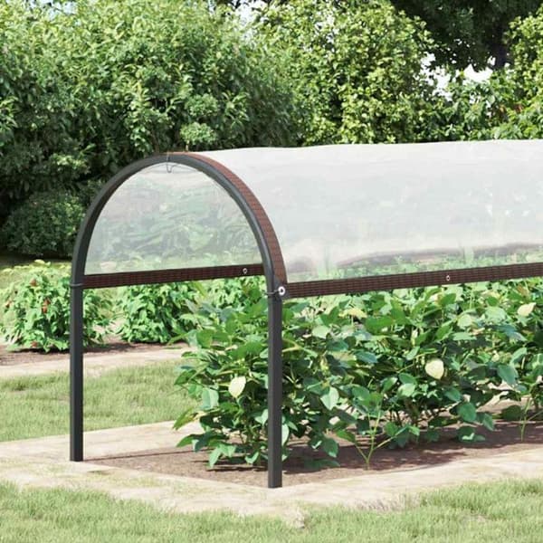 Skyddshölje för växter med öglor 2x4 m polyeten