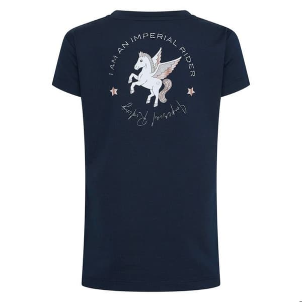 T-shirt flicka Imperial Riding Tinsley - marinblå