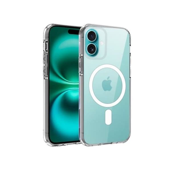 Cool Funda Magnetisk Transparent för iPhone 16 Plus