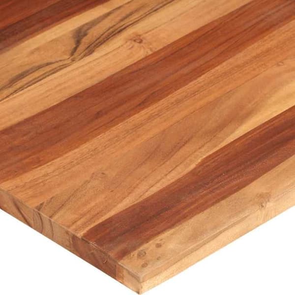 Bordsskiva Solid trä 25-27 mm 60x70 cm