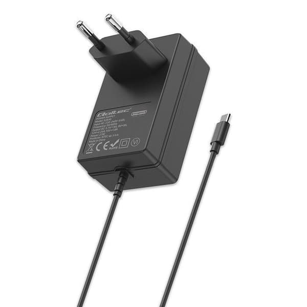 Laddare - Qoltec nätadapter - 51830 - Ultra snabb PD laddare för Raspberry PI 5 USB