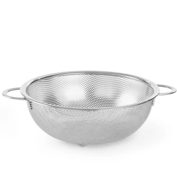 Filtreringsbad i perforerat stål, diameter 285 mm - Hendi 535417