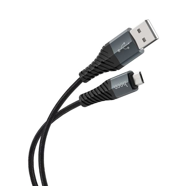 Datakabel - HOCO - Cool Charging X38 - USB-A till Micro-USB - 1,0 m - 2,4A/12W