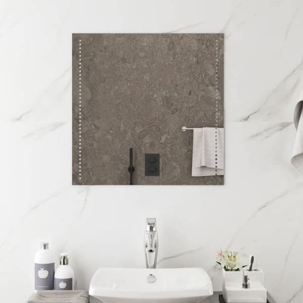 vidaXL LED-badrumsspegel 60x60 cm 151721