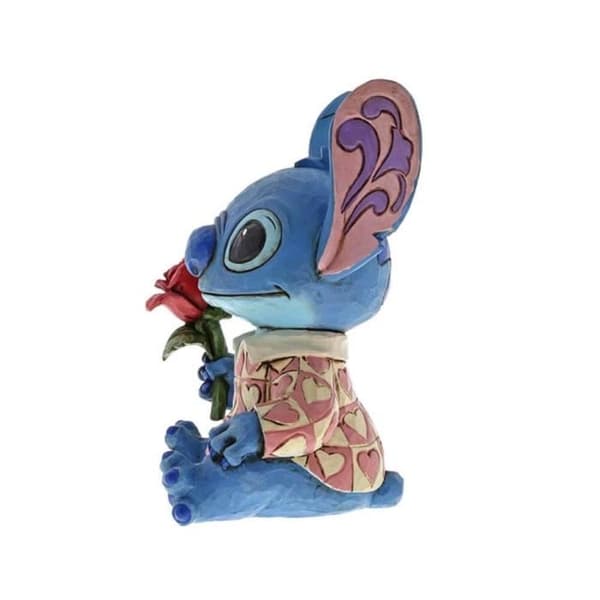 Figurin - Disney - Stitch 'Clueless Casanova' - Blå - Rosa - Interiör