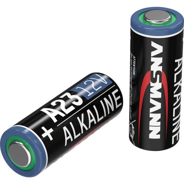 Ansmann A23 Specialbatteri 23 A alkaliskt 12 V 8 st.