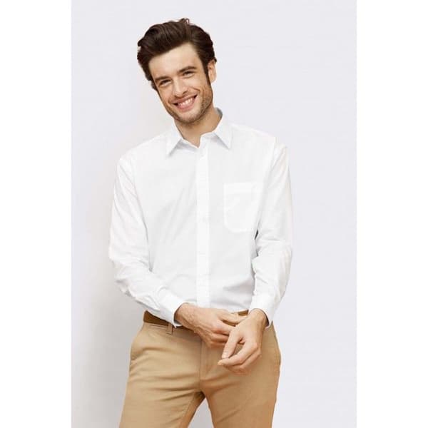 Chemise Sol's Baltimore - vit