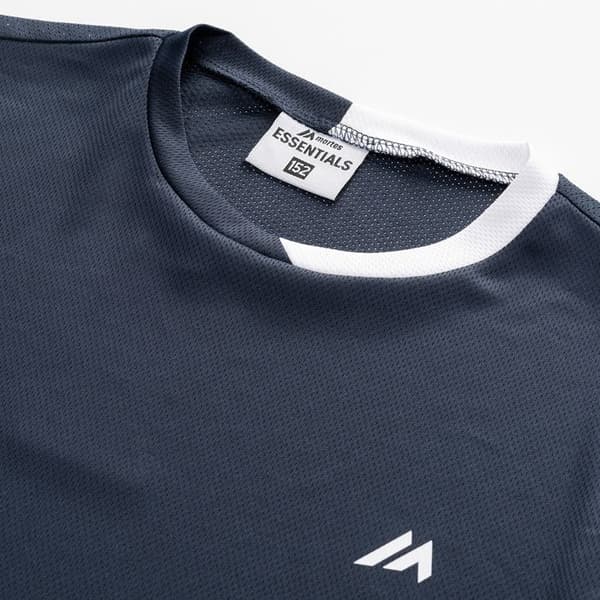 T-shirt barn Martes Essentials Liberos - medeltidsblå/vit