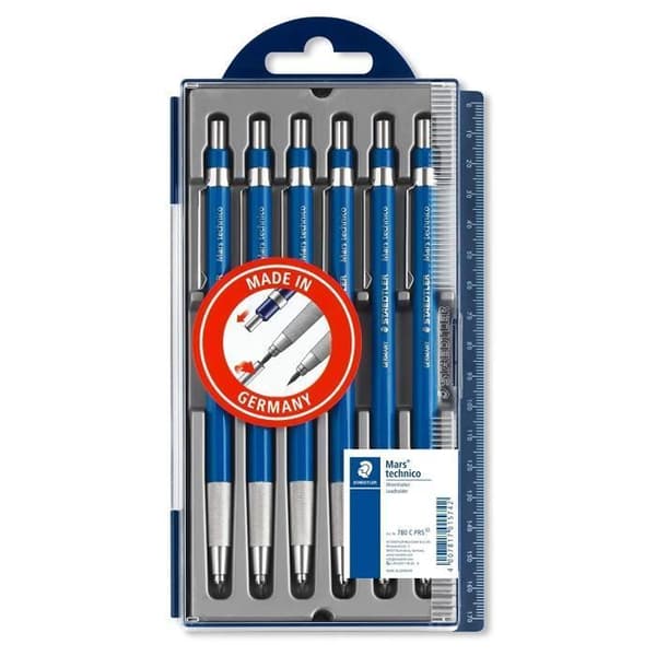 Mars® technico 780 - Förpackning med 6 st stiftpennor 2 mm "5 + 1 gratis"