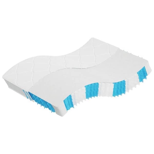 vidaXL Pocket Spring Madrass Medium Hårdhet 140x190 cm 372841