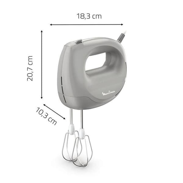 Moulinex Easy Max, Visp, Perfekt blandning, Peppar, HM262BF0